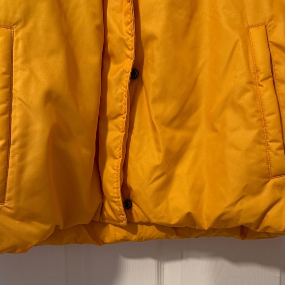 Polo Ralph Lauren Yellow Puffer Jacket with Embroidered Logo and Polo Print XXL - Picture 8 of 12